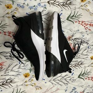 Nike Black and White Air Max Shoes